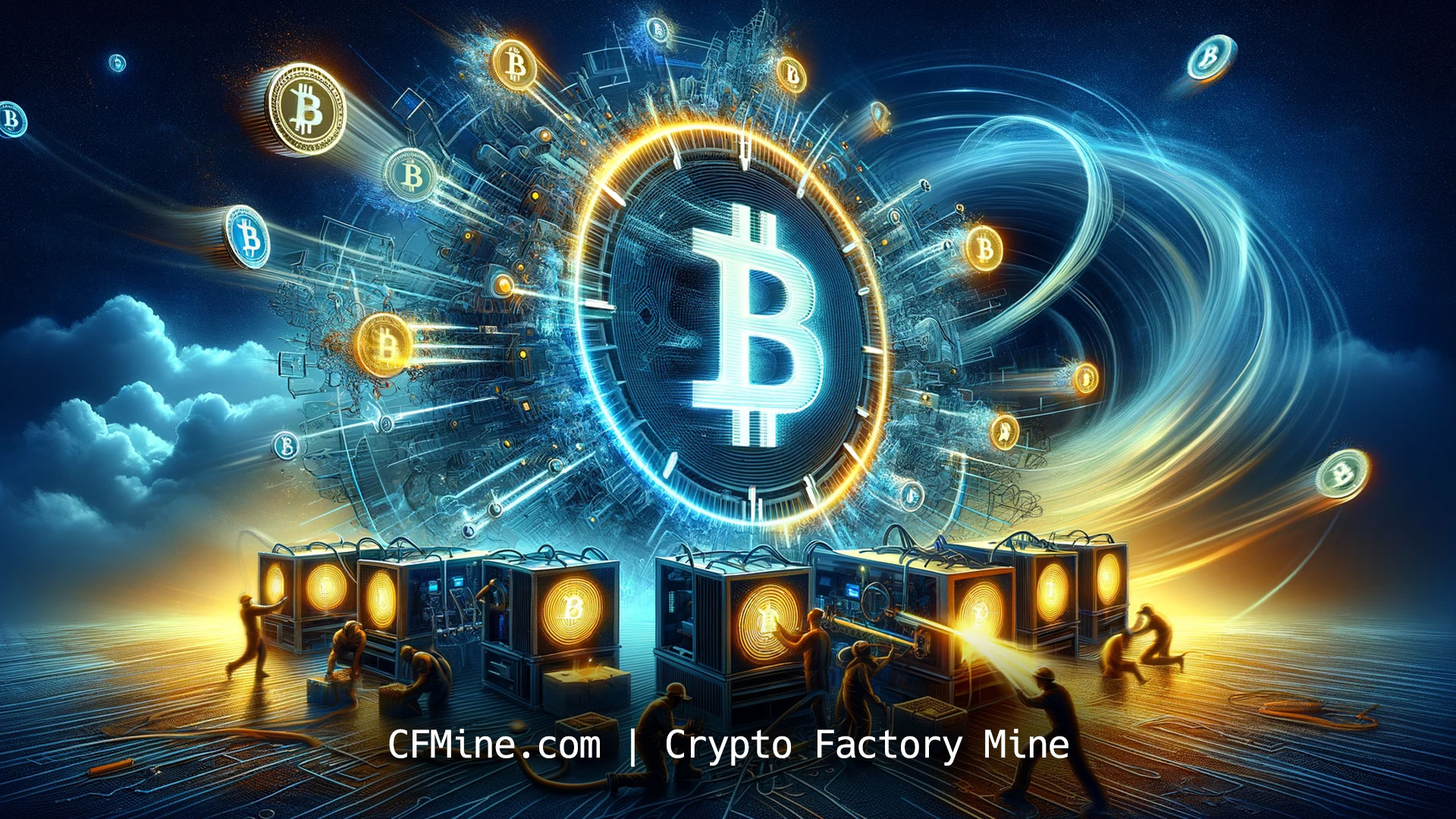 crypto mining factory